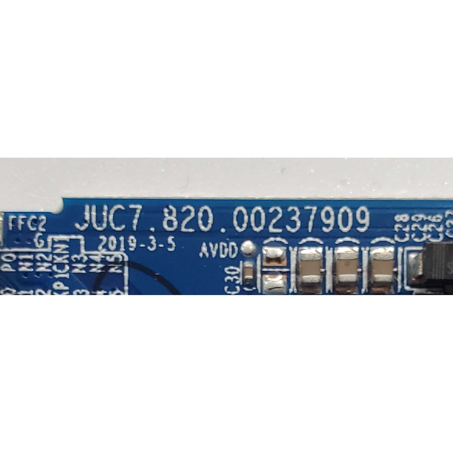 T-CON PARA TV RCA ORIGINAL / NUMERO DE PARTE JUC7.820.00237909 / 99C01FYT005400 / DGRM-01 CQC16001140672 / PANEL C320Y19-5C / DISPLAY ST3151A07 VER.2.1 / MODELO RTR3260-C-US - Imagen 2